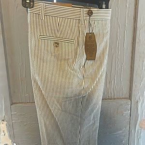 New with Tags - Boys Seersucker Pants Size 12